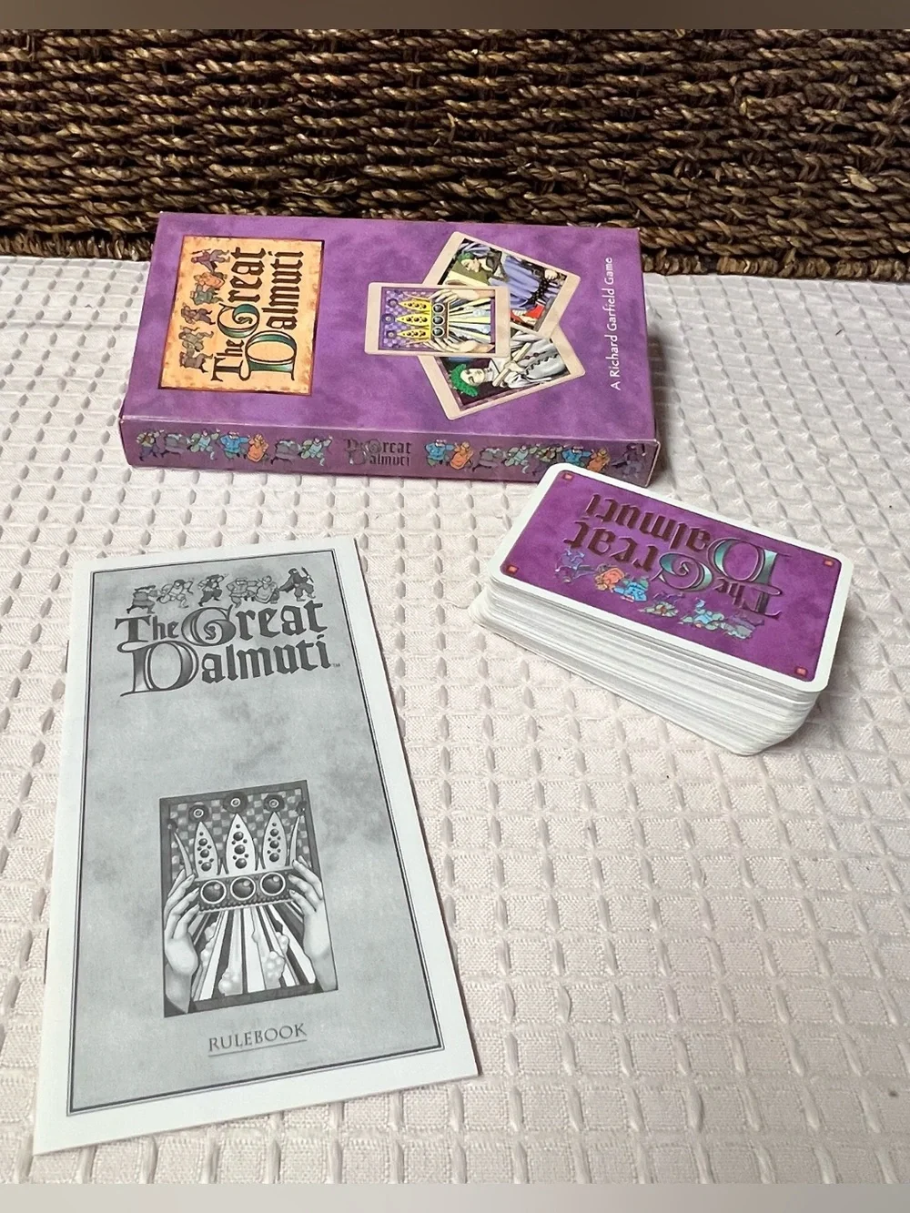 Vintage The Great Dalmuti Card Game (1st Edition, 1994 – Wizards of the Coast